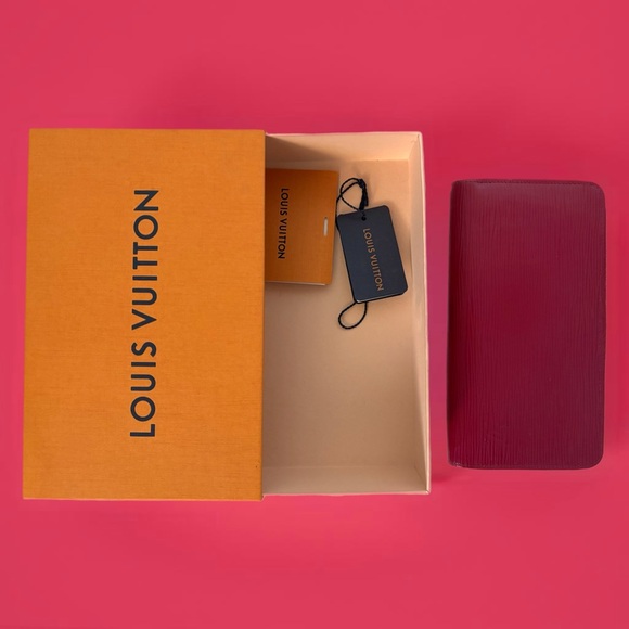 Louis Vuitton Handbags - Louis Vuitton Deep Red Wallet with Box